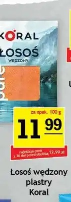 Gram Market Łosoś wędzony plastry Koral Pure oferta