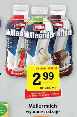 Gram Market Napój mleczny Müllermilch truskawkowy Müller oferta
