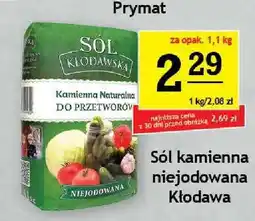 Gram Market Sól kamienna niejodowana Kłodawa oferta