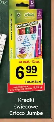 Gram Market Kredki świecowe Cricco Jumbo 12-pak oferta
