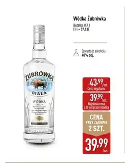 ALDI Wódka Żubrówka Biała oferta
