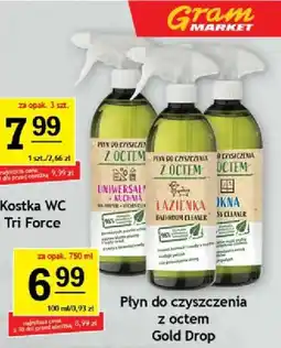 Gram Market Płyn do czyszczenia z octem Gold Drop Łazienka oferta