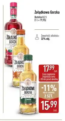 ALDI Likier Żołądkowa Gorzka Tradycyjna oferta