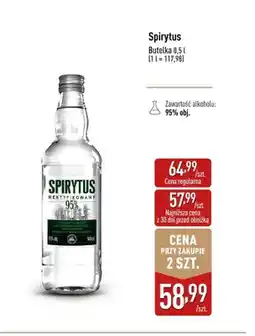 ALDI Spirytus rektyfikowany 95% oferta