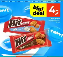 Dealz Ciastka Hit Minis Milk o smaku mlecznym oferta