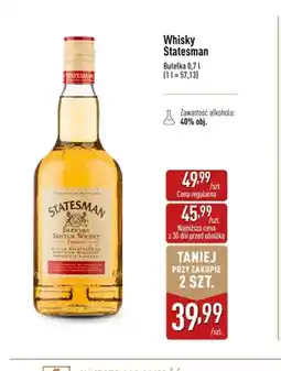 ALDI Whisky Statesman Blended Scotch oferta