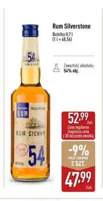 ALDI Rum Silverstone Ciemny oferta