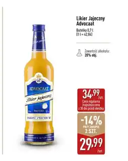 ALDI Likier jajeczny Advocaat Bastei oferta