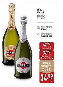ALDI Wino musujące Martini Asti oferta