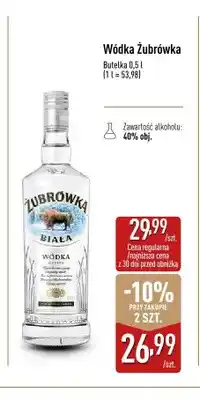ALDI Wódka Żubrówka Biała oferta