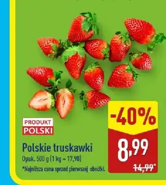 ALDI Truskawki polskie oferta
