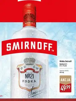 ALDI Wódka Smirnoff No21 oferta