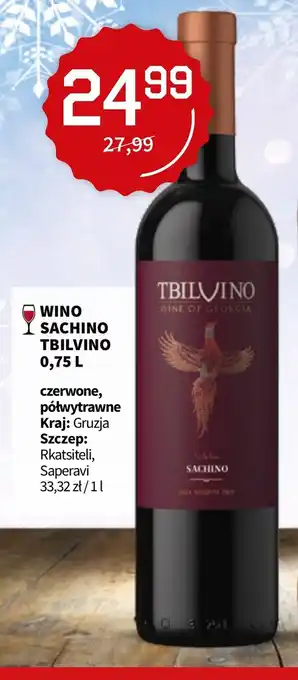 Duży Ben Wino Sachino Tbilvino 750ml oferta