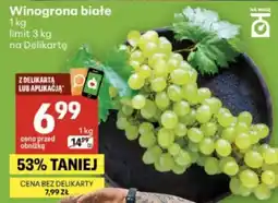 Delikatesy Centrum Winogrona białe oferta
