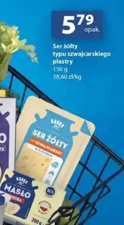 Delikatesy Centrum Ser Żółty typu szwajcarskiego plastry oferta