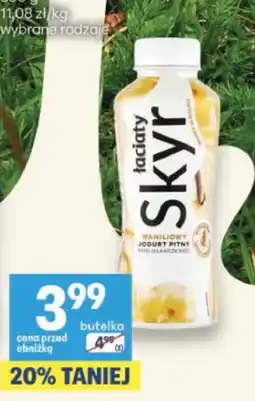 Delikatesy Centrum Łaciaty Skyr Waniliowy Jogurt Pitny Typu Islandzkiego oferta