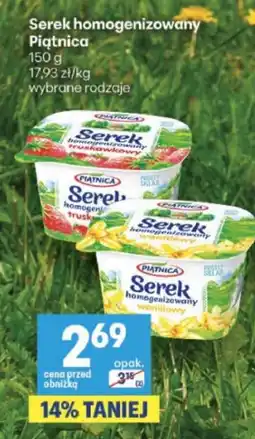 Delikatesy Centrum Serek homogenizowany oferta