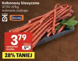 Delikatesy Centrum Kabanosy klasyczne Tarczyński oferta