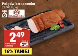 Delikatesy Centrum Połędwica sopocka Kabanos oferta