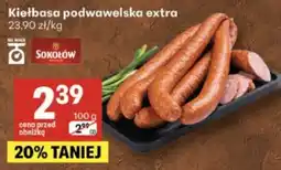 Delikatesy Centrum Kiełbasa podwawelska extra Sokołów oferta