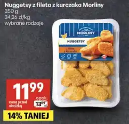 Delikatesy Centrum Nuggetsy z fileta z kurczaka Morliny oferta