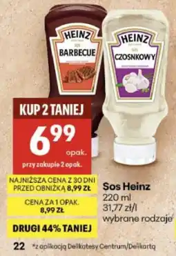 Delikatesy Centrum Sos Heinz oferta