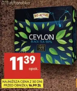 Delikatesy Centrum Big-Active Ceylon Black Tea 100% oferta