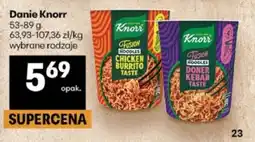 Delikatesy Centrum Knorr Fusion Noodles Chicken Burrito Taste oferta