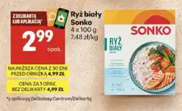 Delikatesy Centrum Ryż biały Sonko oferta