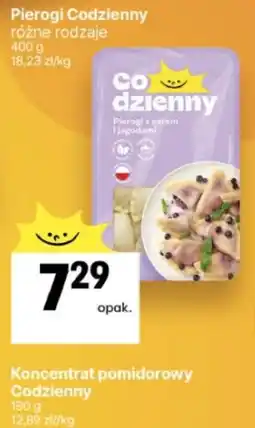 Delikatesy Centrum Pierogi z serem i jagodami Codzienny oferta