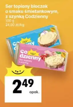 Delikatesy Centrum Ser topiony bloczek z szynką Codzienny oferta
