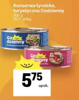 Delikatesy Centrum Konserwa tyrolska, turystyczna Codzienny oferta
