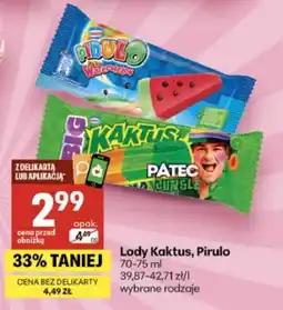 Delikatesy Centrum Lody Kaktus, Pirulo oferta