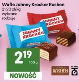 Delikatesy Centrum Wafle Johnny Krocker Roshen oferta