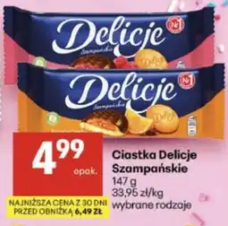 Delikatesy Centrum Ciastka Delicje Szampańskie oferta