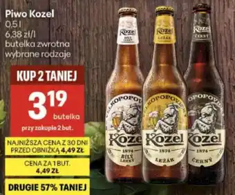 Delikatesy Centrum Piwo Kozel oferta
