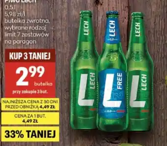 Delikatesy Centrum Piwo Lech oferta