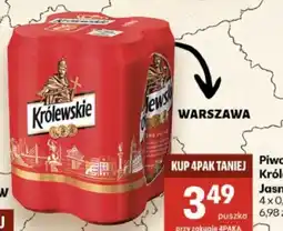 Delikatesy Centrum Piwo Królewskie Jasne oferta