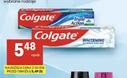 Delikatesy Centrum Colgate Triple Action oferta