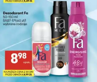 Delikatesy Centrum Dezodorant Fa oferta