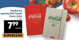 Delikatesy Centrum Teczka A4 z gumką Soft Touch Coca-Cola oferta
