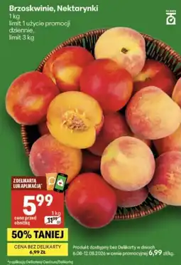 Delikatesy Centrum Brzoskwinie, Nektarynki oferta