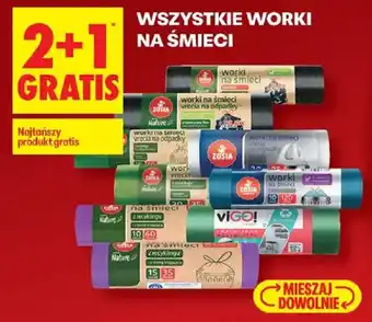 Biedronka Worki na śmieci oferta
