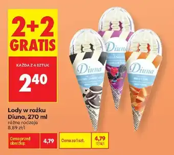 Biedronka Lody w rożku Diuna oferta