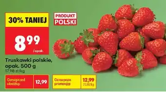 Biedronka Truskawki polskie oferta