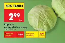 Biedronka Kapusta na gołąbki oferta