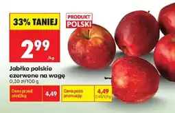 Biedronka Jabłko polskie czerwone oferta