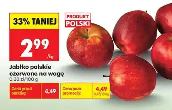Biedronka Jabłko polskie czerwone oferta