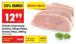 Biedronka Schab wieprzowy kotlety, Mega Paka, Kraina Mięs oferta