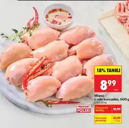 Biedronka Mięso z uda kurczaka oferta